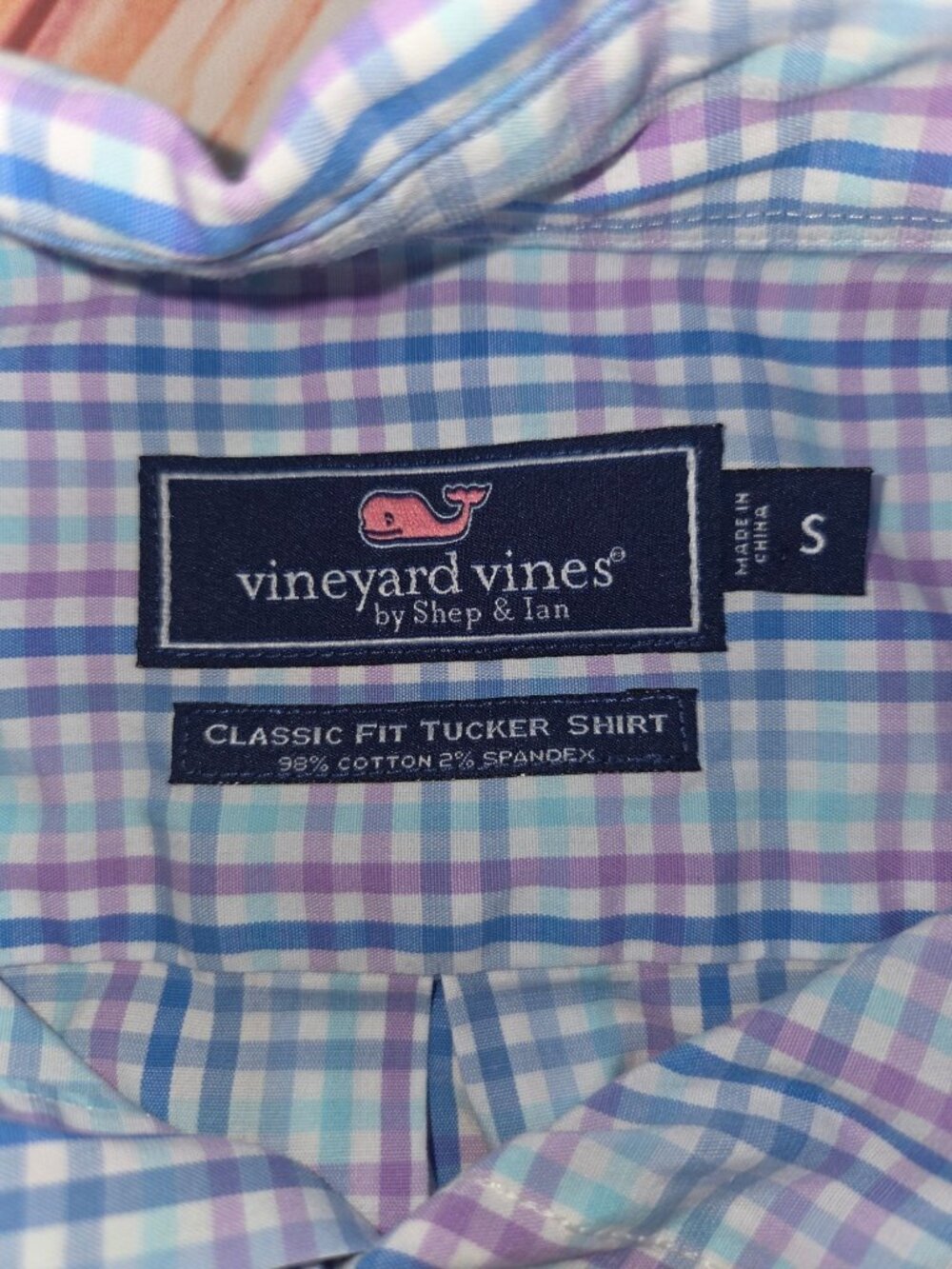 Vineyard Vines Mens Classic Fit Tucker Shirt Small - Picture 6 of 7